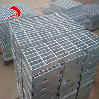Grilles de drainage en acier galvanisé sur mesure, anti-corrosion, robustes, pour bâtiments de bureaux