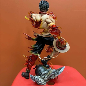 26cm 0ne Piece Portgas D <span class=keywords><strong>Ace</strong></span> Anime figura Gk estatuilla <span class=keywords><strong>Manga</strong></span> Pvc estatua coleccionable modelo decoración ornamento juguetes niños regalo - Product Image 3