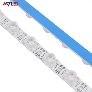 Đôi mặt lightbox 18LEDs/M 12V 28.8W IP20 3030 edgelit LED Strip Bar hộp đèn led Hot Bán seg không khung LED ánh sáng