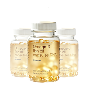 Huile de poisson <span class=keywords><strong>Oméga</strong></span> <span class=keywords><strong>3</strong></span> 2000mg Triple Concentration 800mg EPA 600mg DHA Compléments pour le soutien du cœur, du cerveau et du système immunitaire Capsules d'huile de poisson - Product Image 2