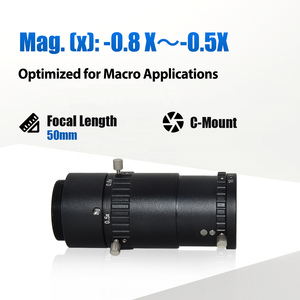 1.1 <span class=keywords><strong>16</strong></span> มม. - 75 มม. ออปติคอลคงที่ 12MP VS-LDV การขยายแสง C-Mount เลนส์มาโครไร้การบิดเบือน - Product Image 5