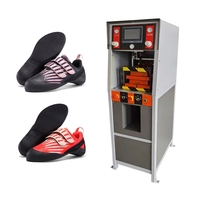 Machine automatique de pressage de semelles à pression d'air, poste unique, pour le collage des semelles de chaussures d'escalade, équipement de production de chaussures
