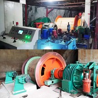 Treuil minier antidéflagrant JTP(B) 4,5T/838m pour levage de personnel et de matériel dans les mines souterraines de charbon/cuivre