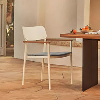 Ensemble table et chaises d'extérieur en alliage d'aluminium pour cour, balcon, terrasse, salon de thé, café, restaurant, mobilier d'extérieur commercial