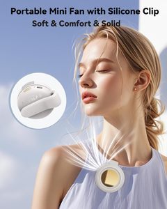Ventilateur de ceinture 2-en-1 USB sans pales, mini-ventilateur portable tourbillon à clipser sur la taille - Product Image 4