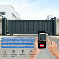 Porte coulissante pliante en aluminium sur mesure professionnelle, porte d'entrée automatique pliante coulissante pour ferme et manoir