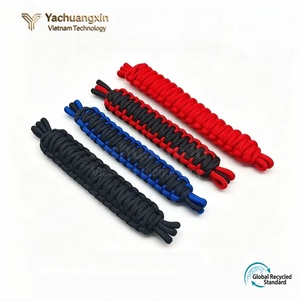 ชุดสร้อยข้อมือไนลอนพาราคอร์ดสีดำสีเขียวแบบทอสำหรับกิจกรรมกลางแจ้ง แคมป์ปิ้ง เดินป่า อุปกรณ์เสริม 4 ชิ้น ใช้ได้ทุกฤดู - Product Image 4