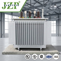 Transformateur de distribution triphasé immergé dans l'huile JZP IEEE 250 kVA 10/0,4 kV pour les systèmes de distribution d'énergie des établissements publics