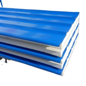Pannello ondulato della parete e del tetto del Sandwich EPS isolato dei <span class=keywords><strong>materiali</strong></span> da costruzione del metallo - Product Image 2