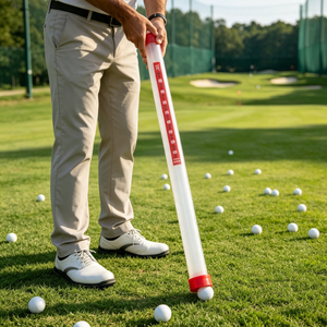 Direkt vom Hersteller: Golfball-Sammelrohr mit individuellem Logo, transparenter Kunststoff-Golfball-Sammler und Aufnahmewerkzeug - Product Image 1