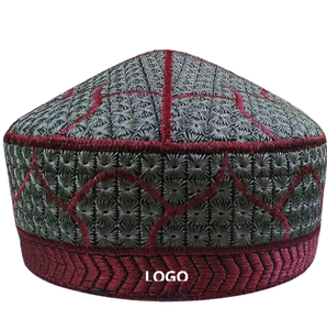 Custom Direct Factory Top Grade Fashionable Muslim Prayer Hat Namaz Cap Kufis Low MOQ Arab <b>Islamic</b> Cotton Breathable Hat Topi - Product Image 2