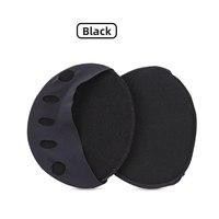 Semelles Intérieures Coton Confort Demi-Pointure pour Femmes, Patins Avant Épaissis Cinq Trous à Orteil Séparé, Anti-Glisse et Anti-Frottement pour Talons Hauts