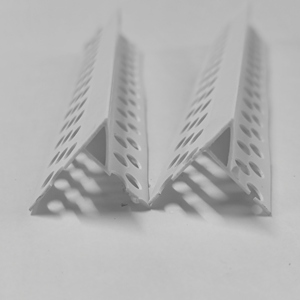 Profilés d'<span class=keywords><strong>angle</strong></span> en PVC de haute qualité pour cloisons sèches, vente directe usine, <span class=keywords><strong>gris</strong></span> perforé, pour plafonds décoratifs, design moderne pour appartements - Product Image 6