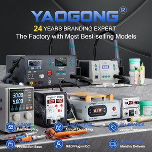 YAOGONG 881D Auto Sleep Termostato Soplador <span class=keywords><strong>de</strong></span> <span class=keywords><strong>calor</strong></span> 936 Soldadura <span class=keywords><strong>de</strong></span> hierro Herramienta <span class=keywords><strong>de</strong></span> reparación <span class=keywords><strong>de</strong></span> teléfonos móviles SMD Rework Estación <span class=keywords><strong>de</strong></span> soldadura <span class=keywords><strong>de</strong></span> <span class=keywords><strong>pistola</strong></span> <span class=keywords><strong>de</strong></span> aire caliente - Product Image 4