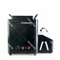 Máquina de Humo Vertical Metálica FEIYUEYEU DMX RC 3000W RGB LED con Pulverización Ascendente para Escenarios, DJ, Bodas, Clubes y Eventos Especiales