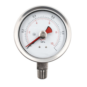 2.5 "63Mm Rode Sleepaanwijzer Limiet Voor Mechanische Droge <span class=keywords><strong>Manometer</strong></span> Met Maximale Aanwijzer - Product Image 6