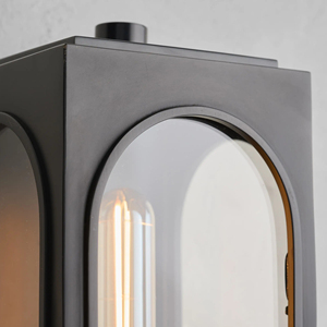 Lampe murale design américaine pour l'intérieur et l'extérieur en acier et verre Palladian Outdoor Sconce Household Use Wall Lamp - Product Image 4