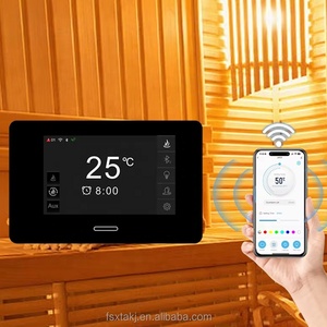 Stepon 26 Năm + Nhà Sản Xuất OEM Odm Wifi Ứng Dụng Hồng Ngoại Thông Minh Phòng Tắm Hơi Nóng Bảng Điều Khiển Hệ Thống Điện Kỹ Thuật Số Phòng Tắm Hơi Điều Khiển - Product Image 1