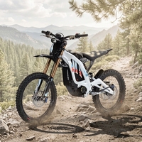 Moto tout-terrain électrique Surron 72V 35Ah haute performance pour la montagne Surron Light Bee X Noir