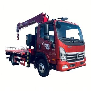 New Sinotruk 6.3ton Truck <b>Cranes</b> 4-Section Telescopic Boom Mobile <b>Cranes</b> with High-Performance <b>Engine</b> - Product Image 1