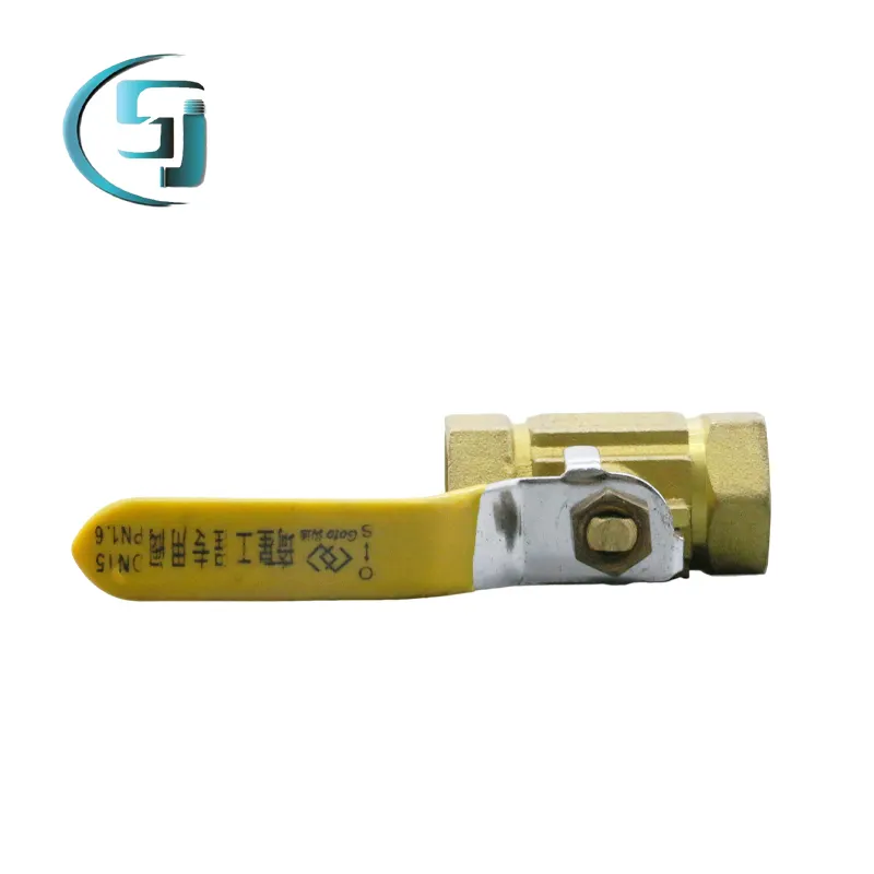 China Manufacture Factory Direkt Großhandel Wasser Öl versorgung Kontrolle Messing Globe Pipe Connector Kugel hahn