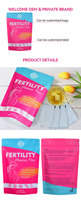 Tisane Chinaherbs GMP pour l'équilibre hormonal reproductif féminin, cycle menstruel, sachet de tisane aux herbes pour la fertilité féminine, mélange santé