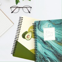 Carnets à spirale A5 avec impression de journal personnalisable Agenda Carnet de fitness quotidien