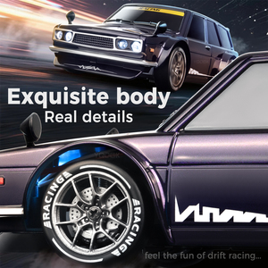 Xe điều khiển từ xa (RC) đua tốc độ cao, mô hình tỷ lệ 1:24, điều khiển <span class=keywords><strong>2</strong></span>.4G, khả năng drift, lắp ráp, giáo dục, chống nước, sạc điện. - Product Image 4