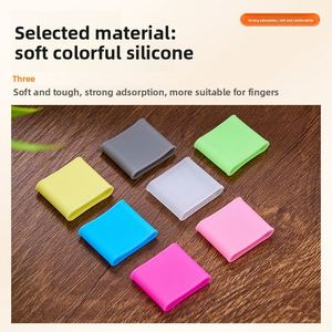 Protections de doigts en silicone en gros, manchons de doigts élastiques antidérapants pour le golf, le basketball, le badminton, soutien des doigts pour le sport - Product Image 4