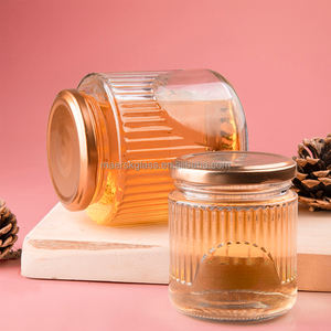 Wholesale Clear Airtight Glass 75ml 100ml Food Storage Container Glass Candy Jar With Metal Lid - Product Image 4