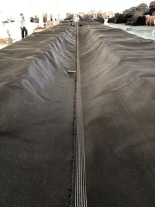 Sacs géotextiles tubulaires en PP tissé haute résistance 400 g/m² pour les stations d'épuration des eaux - Product Image 2