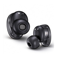 Earbud TWS Nirkabel Bluetooth dengan Peredam Kebisingan ANC Adaptif Hibrida, Panggilan HD, dan 6 Mikrofon