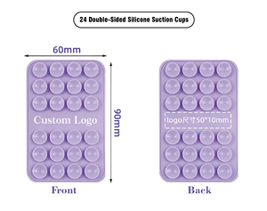 Funda para Teléfono con Ventosa de Doble Cara y Logotipo Personalizado, Soporte de Succión para Teléfono, Palo Selfie, Soporte de Pared para iPhone, Soporte Móvil para Teléfono - Product Image 3