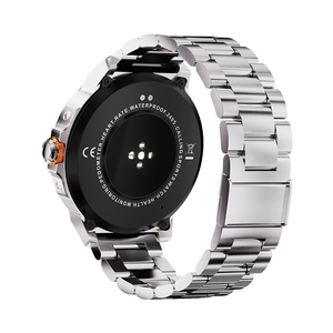 <span class=keywords><strong>Smartwatch</strong></span> SK50 630mAh batteria di grandi dimensioni 1.85 pollici per il monitoraggio della frequenza cardiaca del sonno <span class=keywords><strong>smartwatch</strong></span> da uomo <span class=keywords><strong>con</strong></span> cinghie <span class=keywords><strong>in</strong></span> <span class=keywords><strong>acciaio</strong></span> - Product Image 4