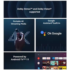 Thiết bị phát trực tuyến Xiaomi Mi <span class=keywords><strong>TV</strong></span> Stick 4K Ultra HD, hệ điều hành Android <span class=keywords><strong>TV</strong></span> 11 với điều khiển từ xa bằng giọng nói Google Assistant, đầu phát đa phương tiện - Product Image 5