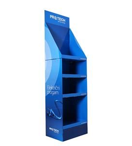 Рекламная картонная витрина, подставка для гофрированной бумаги, подставка для розничной продажи, поп-модель - Product Image 3