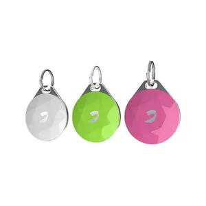 Pendant type SCiE8 wearable Bluetooth 5.0 BLE people/pet tracking SOS beacon programmable push button