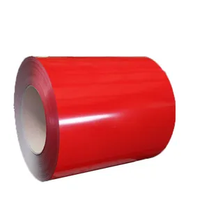 红色ppgi钢卷低价屋面冷轧ral彩色中国制造波纹屋面高品质
