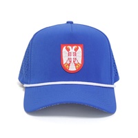 Meilleures ventes, casquette de sport à 5 panneaux en nylon et polyester avec logo en caoutchouc personnalisé, découpe au laser, casquette de baseball Gorra, imperméable, casquette de golf performante