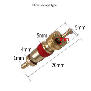 Automobile climatisation <span class=keywords><strong>recharge</strong></span> noyaux aiguilles Kit de réparation AC R134A noyau de soupape résistant à la chaleur véhicule voiture accessoires - Product Image 5