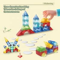 Regalos Novedosos para Niños 2026, Cubo Magnético Mágico 3D, Juego de Rompecabezas Educativo, Bloques de Construcción Magnéticos con Luz Deslumbrante para Niños
