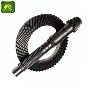 Juego de Corona y Piñón de Repuesto para Maquinaria RE218975 YZ91393, Apto para Tractores 1354 1404 6100B <span class=keywords><strong>6100D</strong></span> - Product Image 1