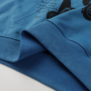 Nouveau gros ERD imprimer sweats à capuche Hip Hop Streetwear sweats lourd 100% coton surdimensionné rue hommes sweat à capuche sweats - Product Image 5