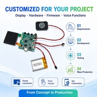 Module d'affichage de santé IA avec interaction vocale, écran personnalisé, Wi-Fi, BLE, télécommande et OTA pour les fabricants d'appareils de santé intelligents