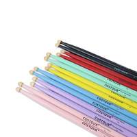 Farbige Ahorn-Drumsticks 5A7A, Logogestaltung Möglich