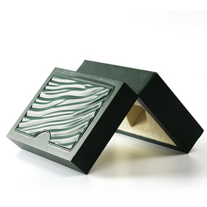Estuche de Lujo para Relojes, Caja de Almacenamiento de Relojes Verde de Alta Calidad, Elegante Caja de Cuero para Relojes para Hombre - Product Image 3