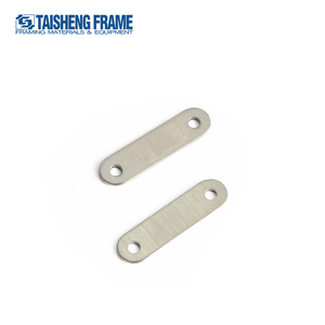 Cadre en bois TS-K350 plaques de renfort d'angle droites plates plaque de jonction en métal connecteur matériel support avec vis de fixation - Product Image 3