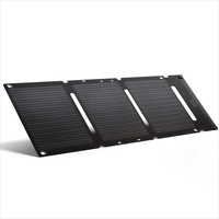Banco de Energía Portátil de 99.2Wh para Teléfono y Laptop con Estación de Energía Solar Plegable de 30W, Mini Estación de Energía Portátil de Litio