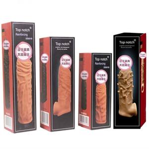 Volwassen Speelgoed Zacht Pvc Realistische Dildo Enorme Zuignap Lange Simulatie Penis Met Vloeibare Siliconen Spikes En Zachtheid - Product Image 1