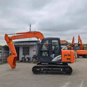 Hitachi Mini ZX70 Excavadora importada japonesa usada con bajo consumo de combustible Adecuado para excavadora de ingeniería civil Zx70 - Product Image 5